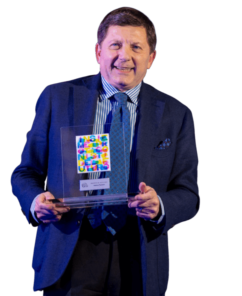 Andrea Pancani, Vicedirettore Tg La7 e Conduttore. Relatore e ospite d'onore all'evento HELEA Day.