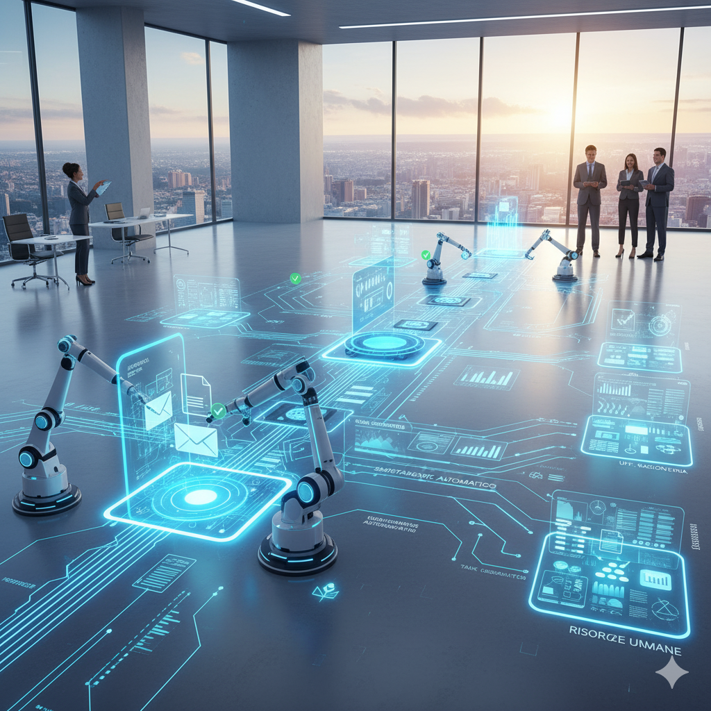 Implementazione di AI e Automazione per l'ottimizzazione dei Protocolli e dei Flussi Interni aziendali con gli AI Tools Lab Helea.