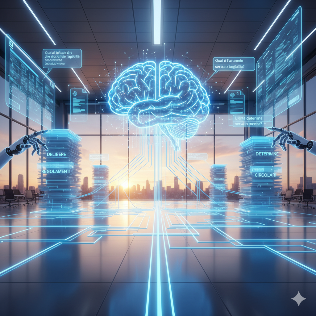 AI Document Assistant per l'analisi di Regolamenti, Deliberi e Trasparenza dei documenti PNRR per la Pubblica Amministrazione.